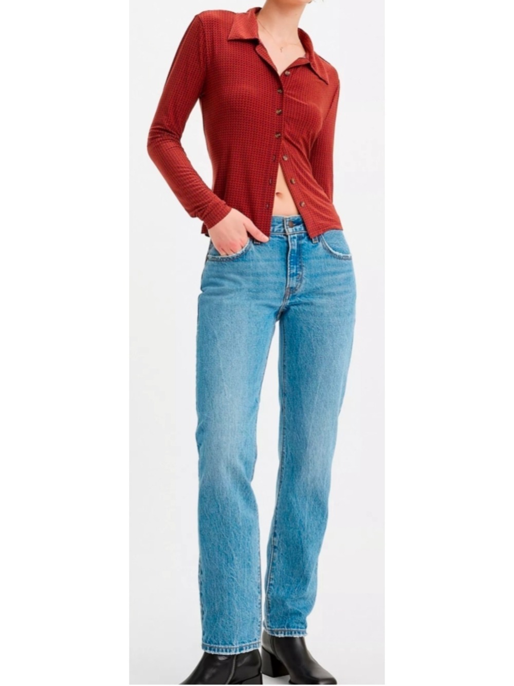 Levi's Middy Straight Size 24